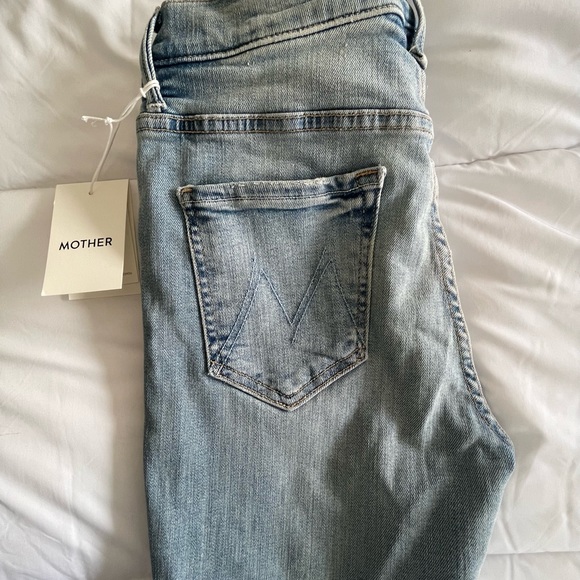 Mother Denim high rise the stunner ankle fray jeans size 26 NWT!! - Picture 4 of 6